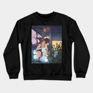 Capturing Ghost Kitties Crewneck Sweatshirt